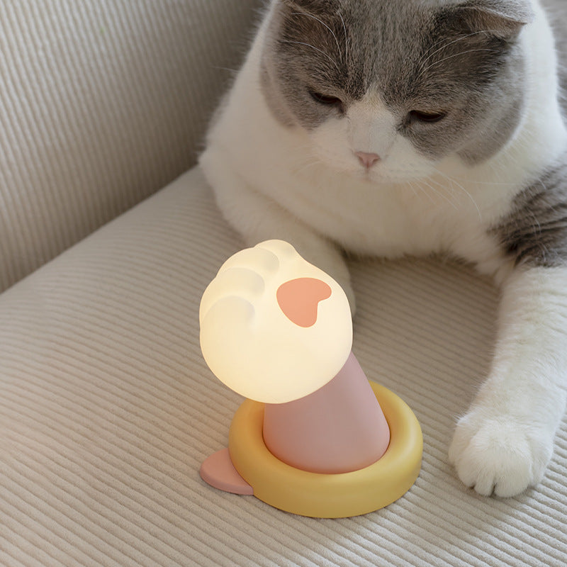 Cute Cat Claw Magnetic Night Lamp cat paw lamp