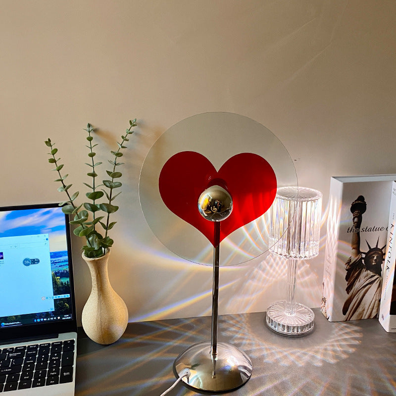 Heart Shape Light with USB Powered Red