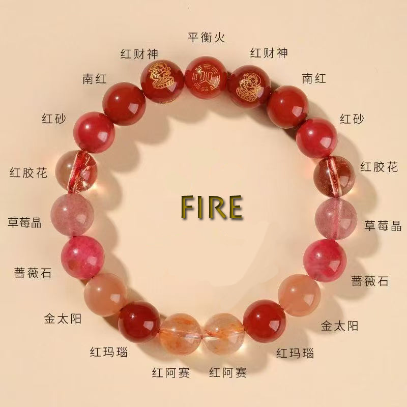 Fire: Red, Purple, Pink