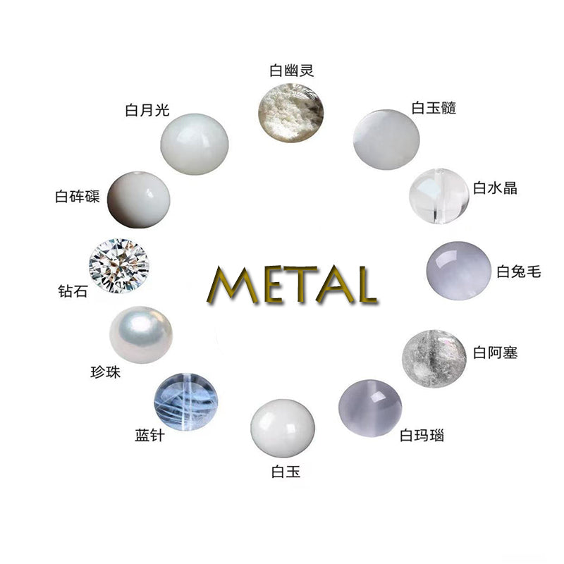 Metal: White, Gold, Silver