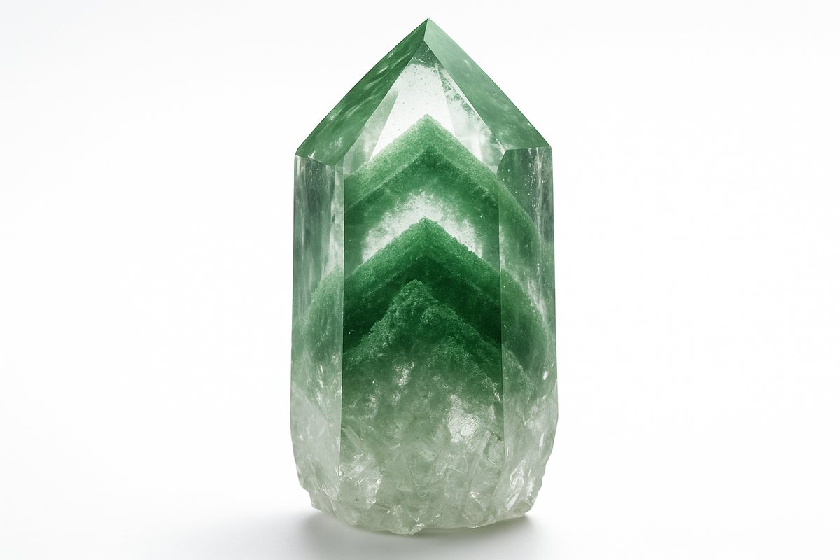 上等的绿幽灵水晶