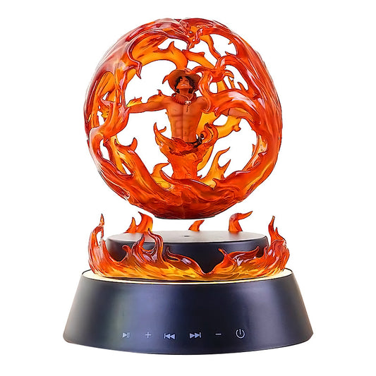 Maglev Action Figure Ace Bluetooth Speaker Night Light