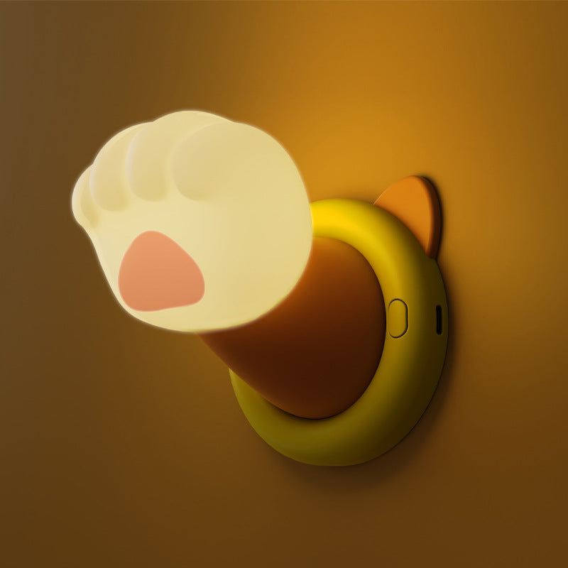 Cute Cat Claw Magnetic Night Lamp cat paw lamp