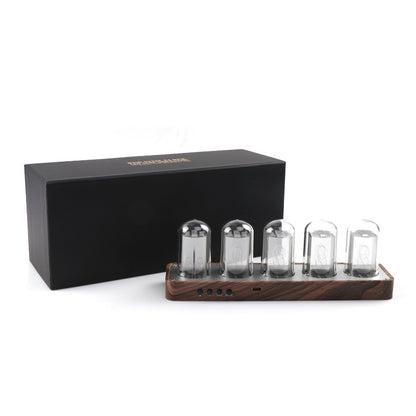 Nixie Tube Clock Digital Timer, Support Wi-Fi Time SYNC,12/24H Display