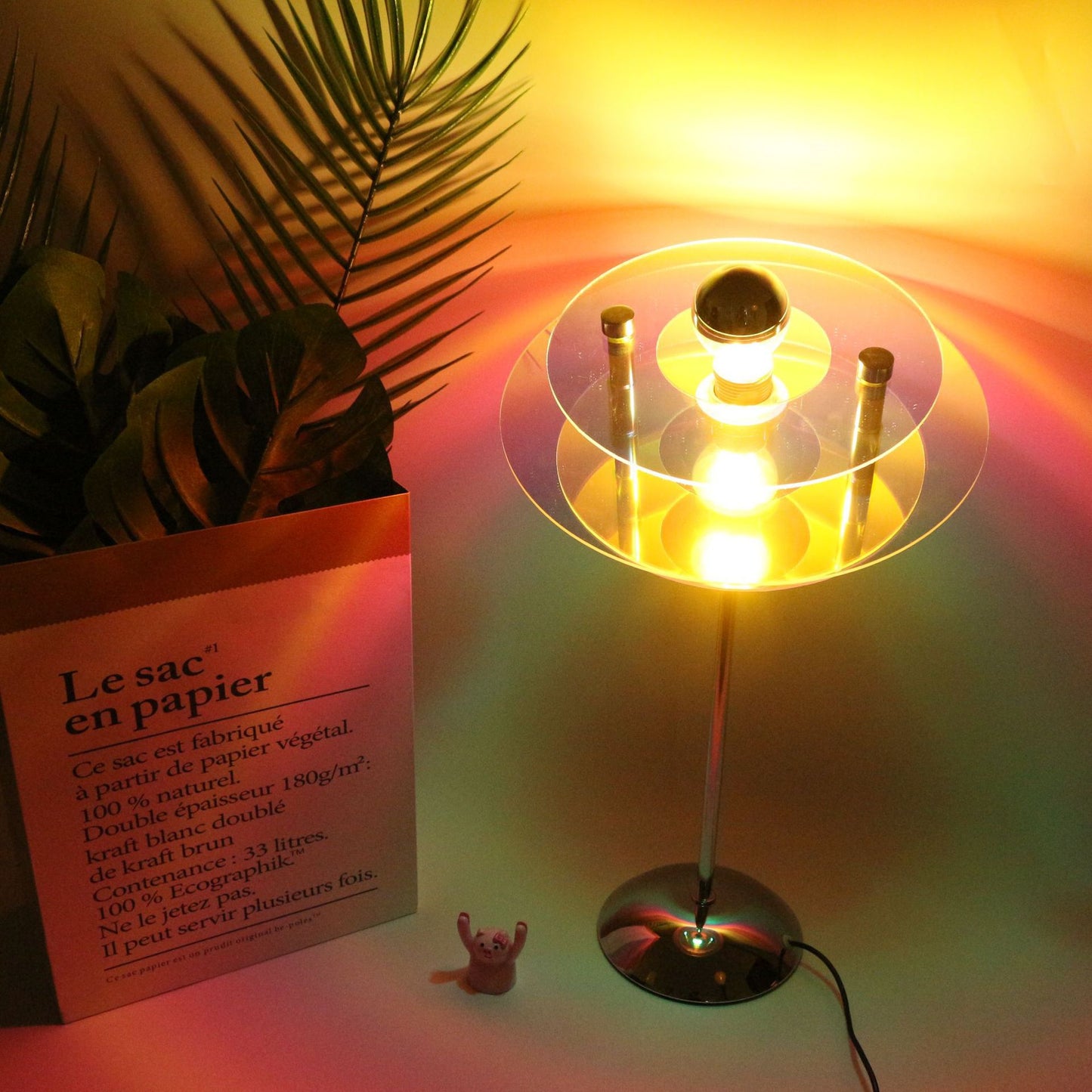 Round Shape Light in USB Powered Colorful