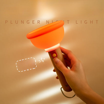 Toilet Plunger Night Lamp