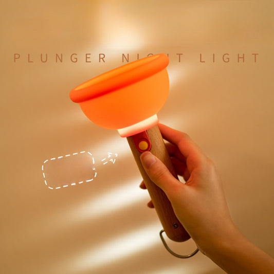 Toilet Plunger Night Lamp