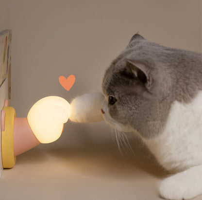 Cute Cat Claw Magnetic Night Lamp cat paw lamp