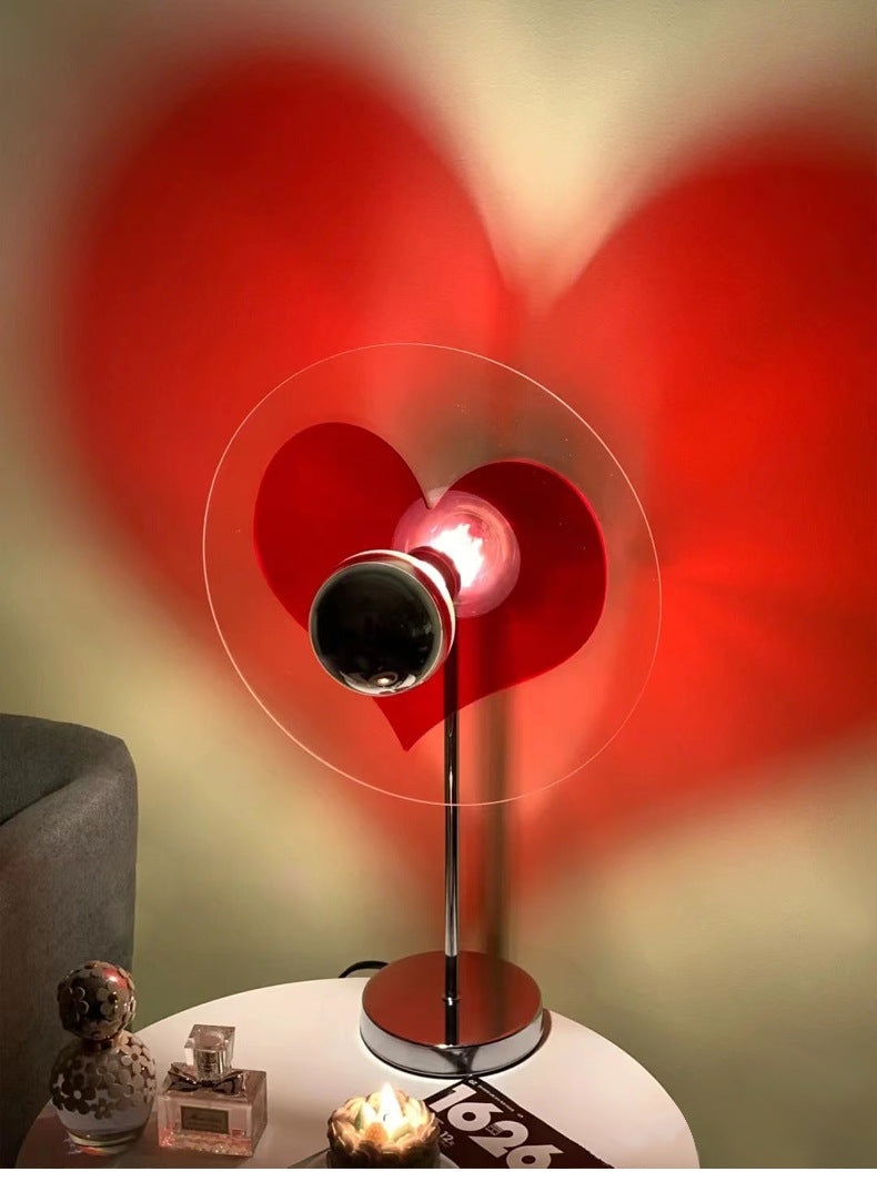 Heart Shape Light with USB Powered Red