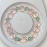 Starlight Rose Quartz + Green Fluorite Bracelet